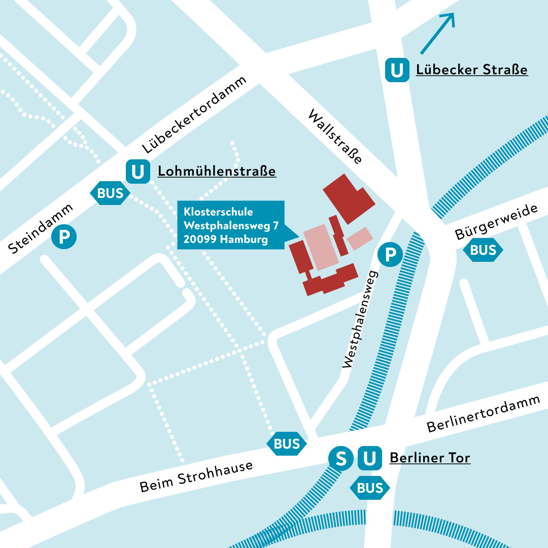 Umgebungsplan Klosterschule