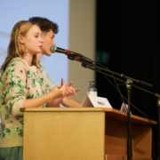 Foto – Jugend debattiert Gewinnerin